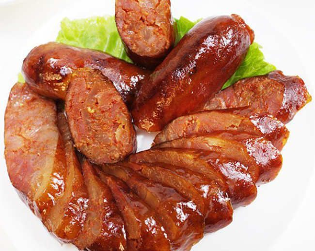 麻辣香腸產(chǎn)品展示一