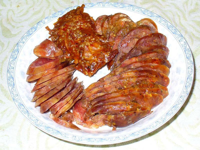 四川臘腸產(chǎn)品展示